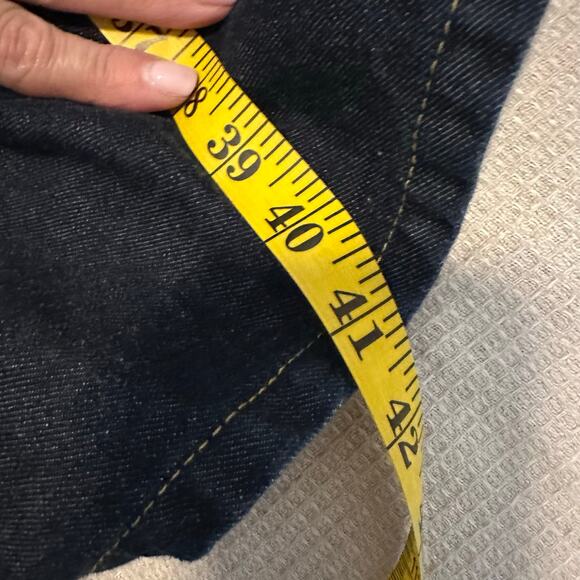 Womens Metamorphaza Asymmetrical Denim Skirt Size Large Boho Eclectic Funky - Picture 5 of 6